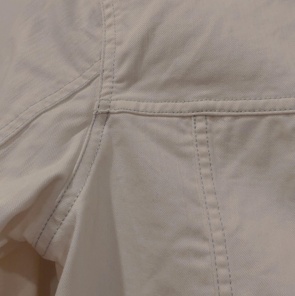 MUDD white denim jean jacket - Picture 6 of 6